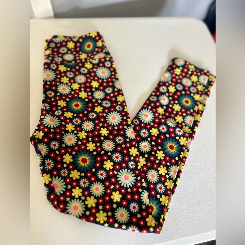LulaRoe Women’s Leggings OS - Flowers